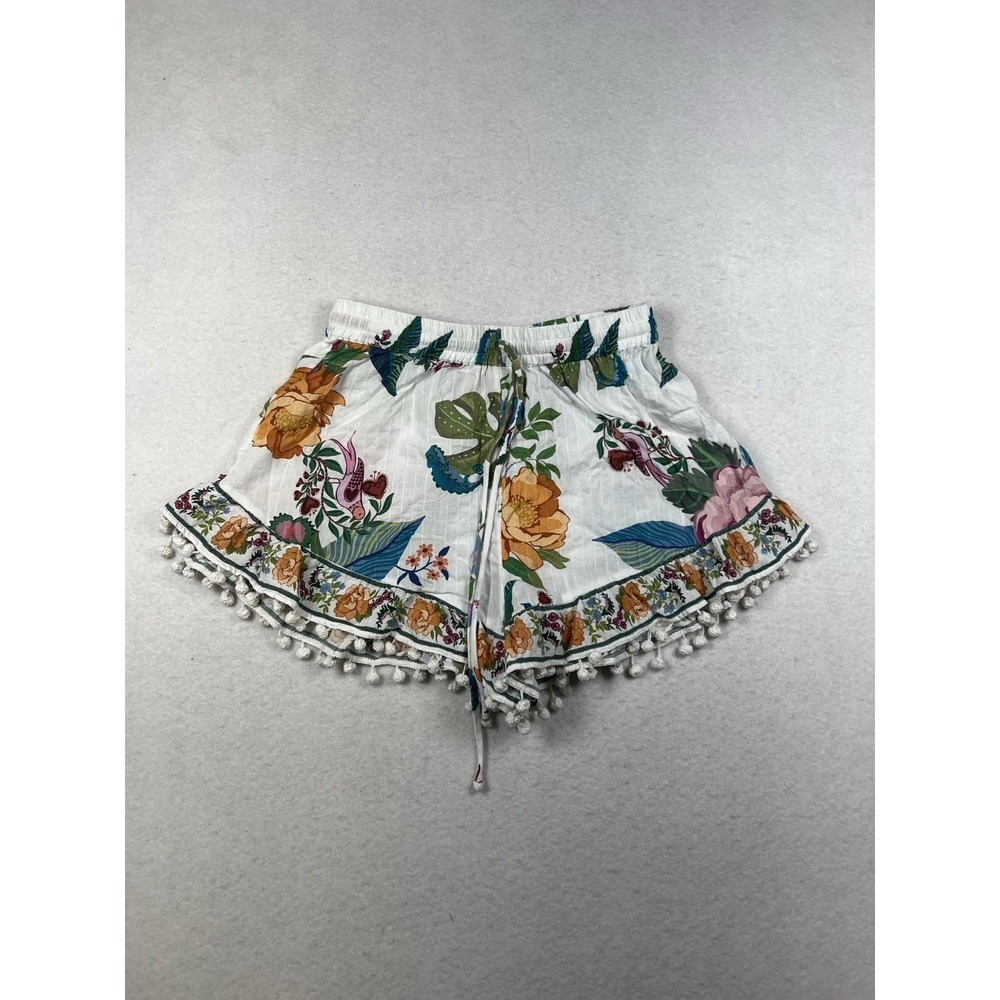 FARM Rio Sweet Bloom Two‎ Piece Set Blouse Shorts Size S/M Read - Picture 7 of 12